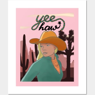 Yee haw Posters and Art